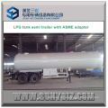 39000L Double Axles 16t LPG Trailer